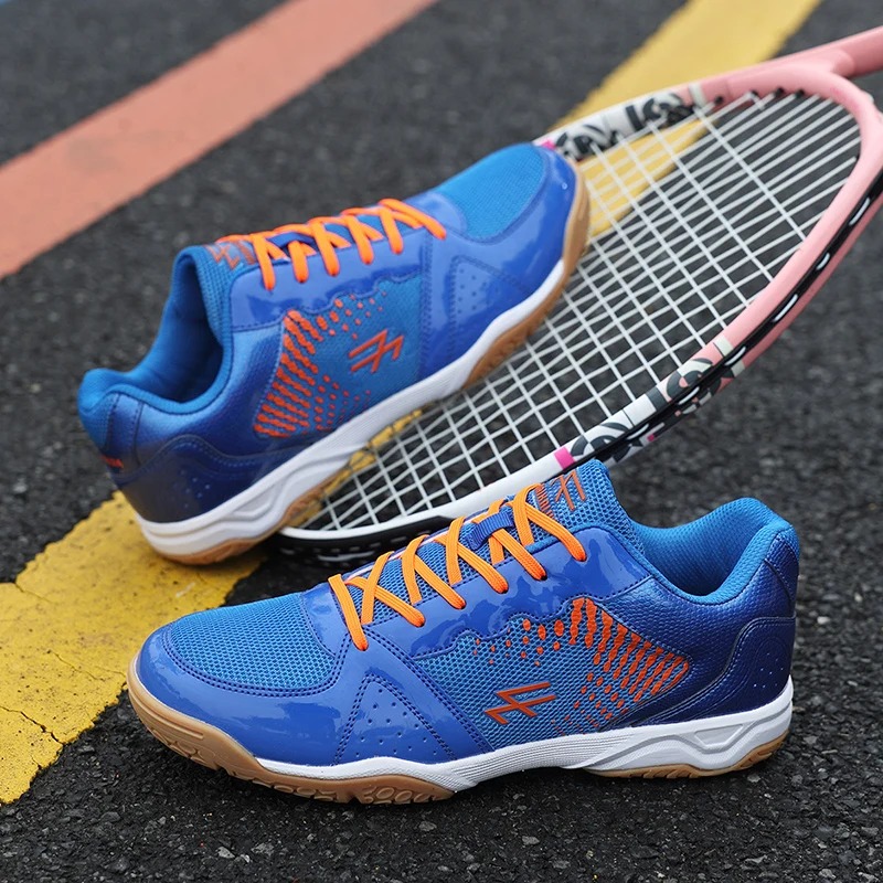 Women'S Shoes Volleyball - プロの男性テニスシューズ屋外バドミントンシューズ屋内女性トレーニングスニーカー通気性アンチスリップバレーボールスポーツシューズ