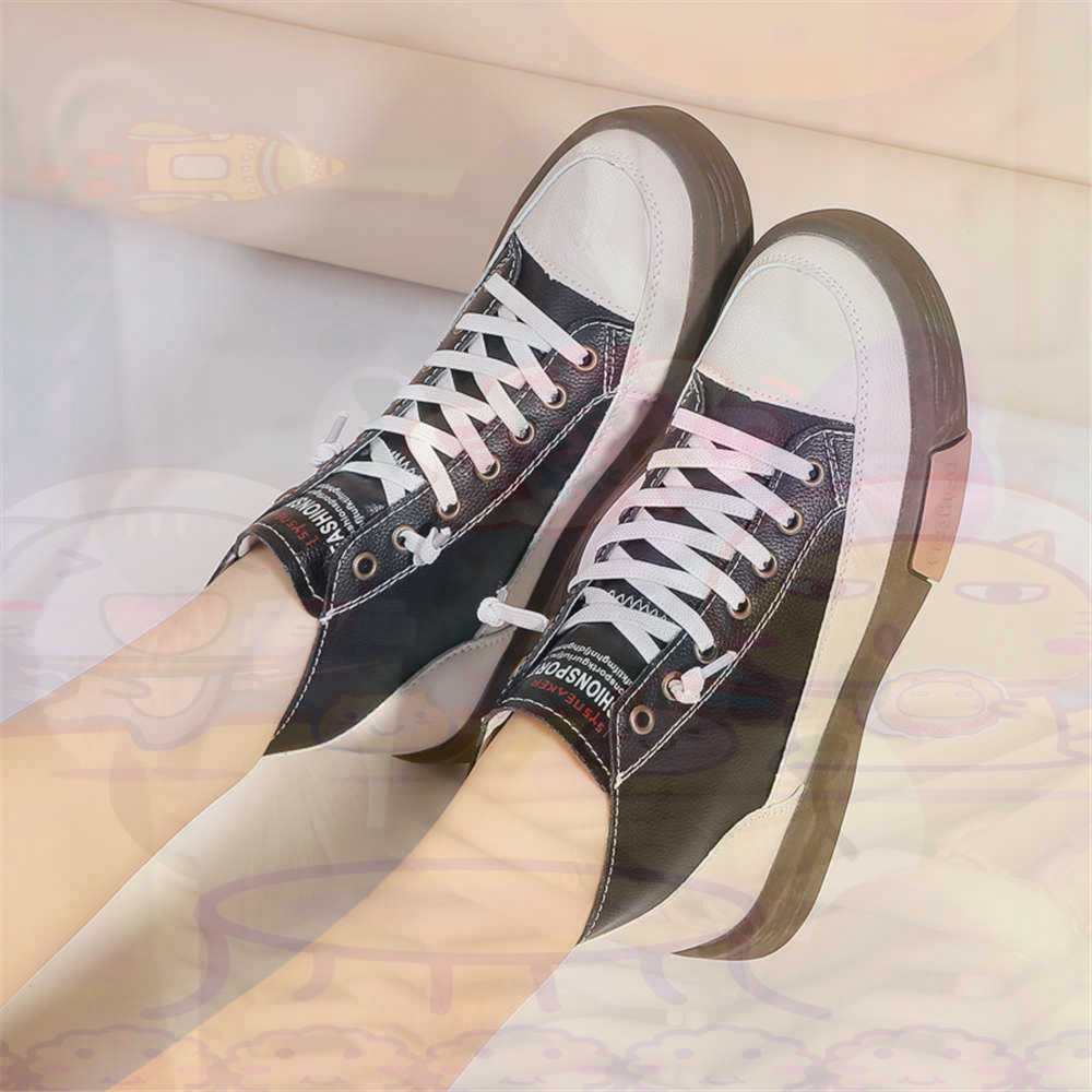 Women Shoes Brown Colour - ハイトップ ハイカットはスケートボード ホーム シューズ女性夏スニーカー スポーツ スポーティ