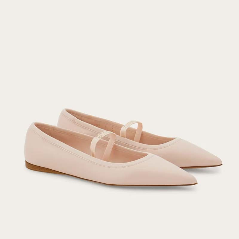 Ribbon Tie Heel - 女性バレエフラットシューズ子供と大人のバレエポワントシューズリボンシューズ女性 Zapatos Mujer スニーカー女の子