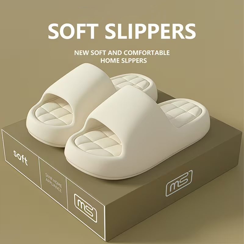 Women Shoes Sandals - ファッション女性のスリッパ屋内厚いソフトソール滑り止め耐摩耗性スライド浴室 EVA 屋内男性夏屋外新しい靴