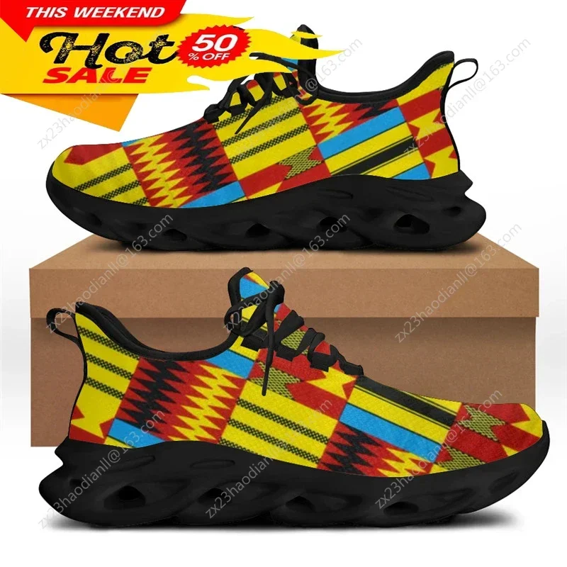 アフリカ民族部族柄スニーカー男性用新しいメンズファッションフ - Women Shoes Running のレビューと価格