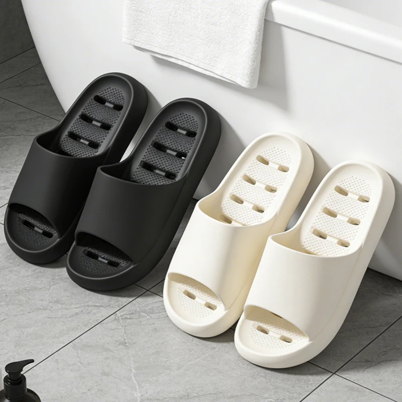 中空EVA素材のバスルームシャワーサンダル、女性用ソフトソー - Women Shoes Sandals のレビューと価格