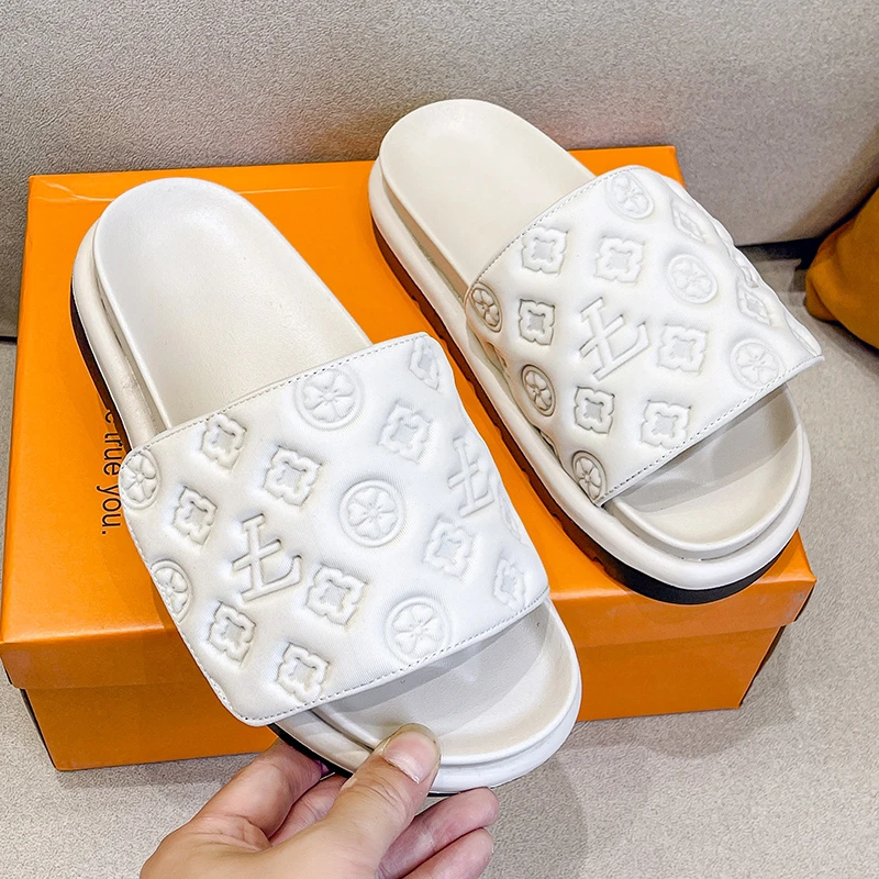 女性用プラットフォームサンダル,フラットシューズ,高さの増加 - Women Shoes Ysl のレビューと価格