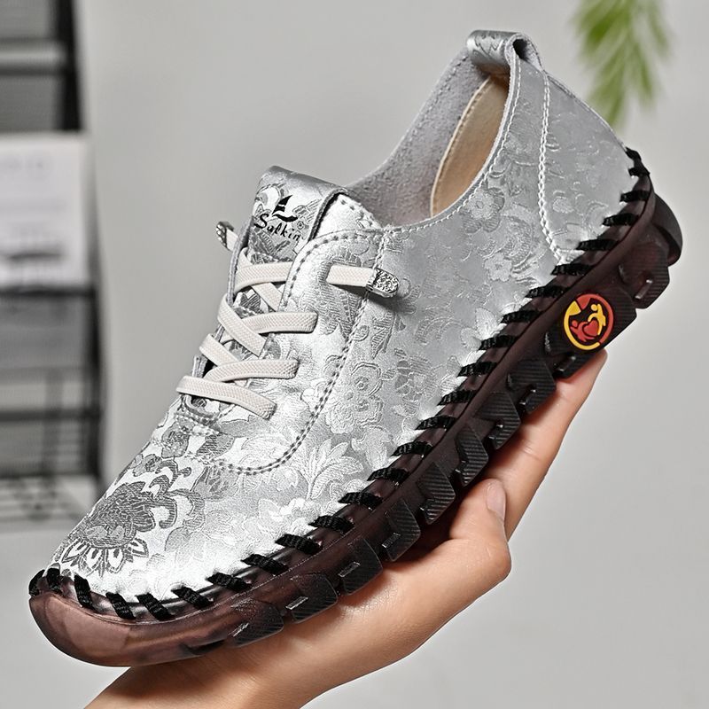 新しいユニークなオックスフォードシューズ 43 44 女性用 - Oxford Lace Up Women のレビューと価格