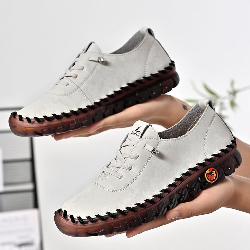 新しいユニークなオックスフォードシューズ 43 44 女性用 - Oxford Lace Up Women のレビューと価格