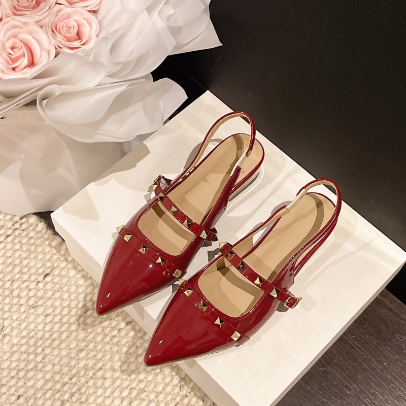 2026年ニューデザインフレンチリベットヒールサンダル -  - Women Shoes Sandals のレビューと価格
