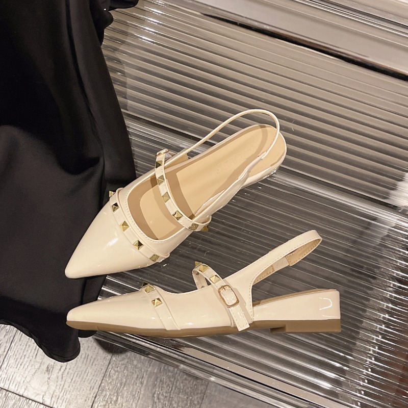 2026年ニューデザインフレンチリベットヒールサンダル -  - Women Shoes Sandals のレビューと価格