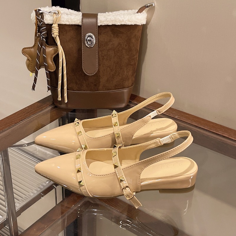2026年ニューデザインフレンチリベットヒールサンダル -  - Women Shoes Sandals のレビューと価格