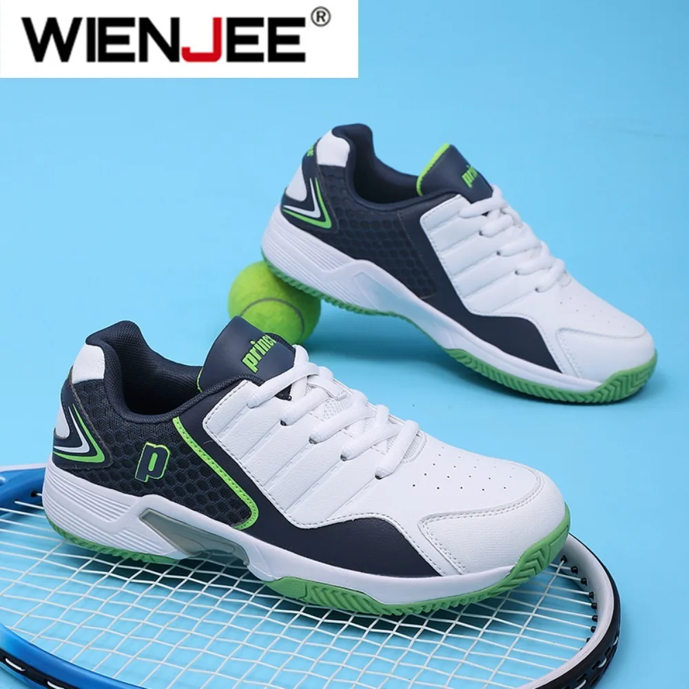 プロの男性女性革バドミントンシューズカップル滑り止めトレーニ - Women'S Shoes Volleyball のレビューと価格