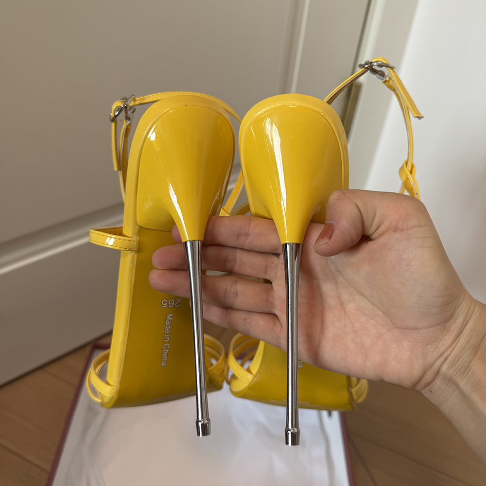 ファッション 16cm エクストリームハイヒール セクシー  - Women'S Shoes Yellow のレビューと価格