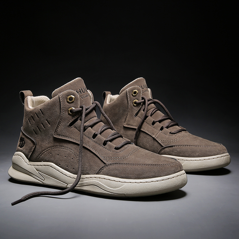 ハイカットブーツ メンズシューズ バイク用アンクルブーツ メ - Suede Ankle Boot のレビューと価格