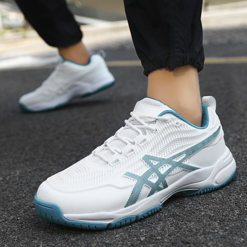男性女性バドミントンシューズ卓球シューズバレーボールハンドボ - Women'S Shoes Volleyball のレビューと価格