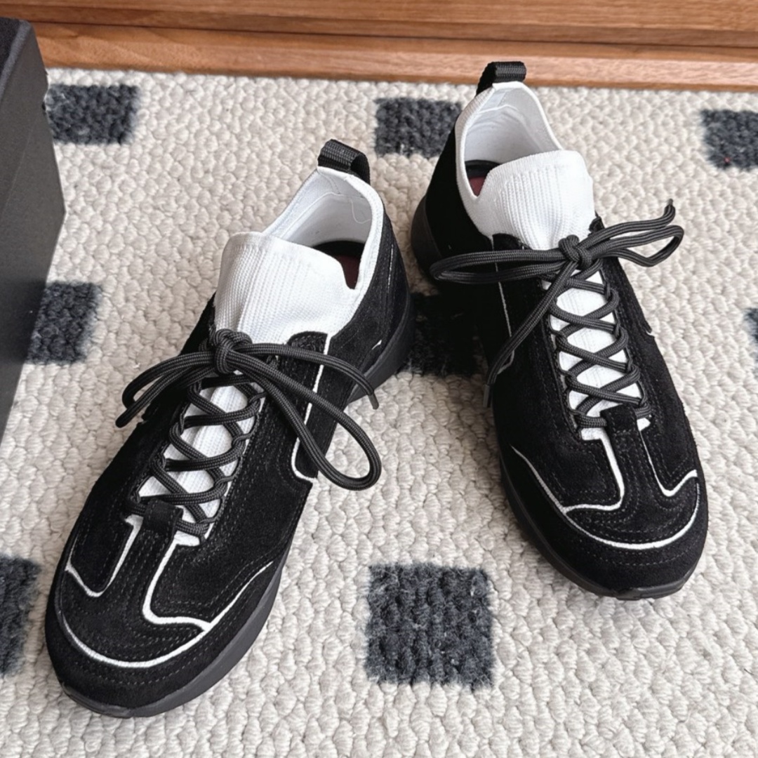 ラグジュアリーブランド レディース カジュアルスニーカー ラ - Women Shoes Running のレビューと価格