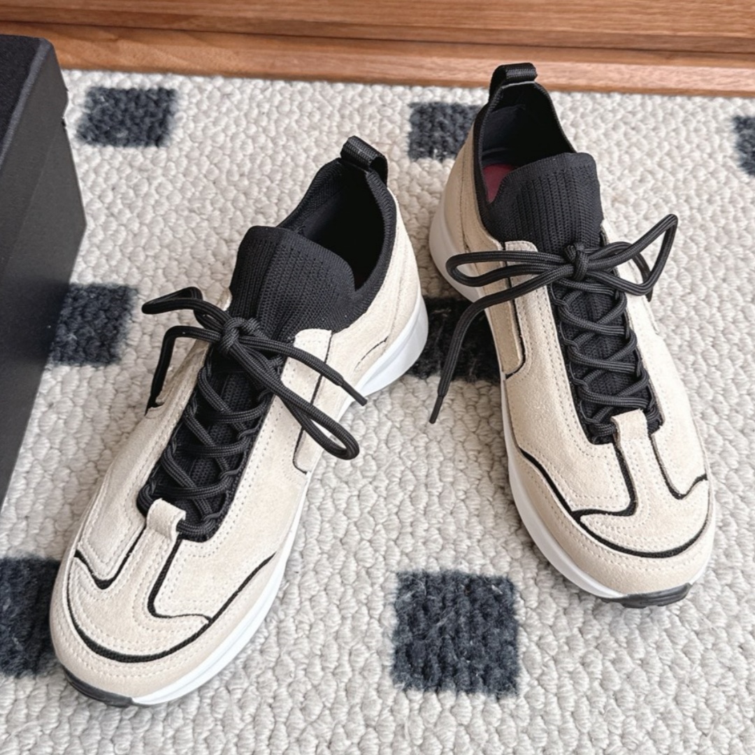 ラグジュアリーブランド レディース カジュアルスニーカー ラ - Women Shoes Running のレビューと価格