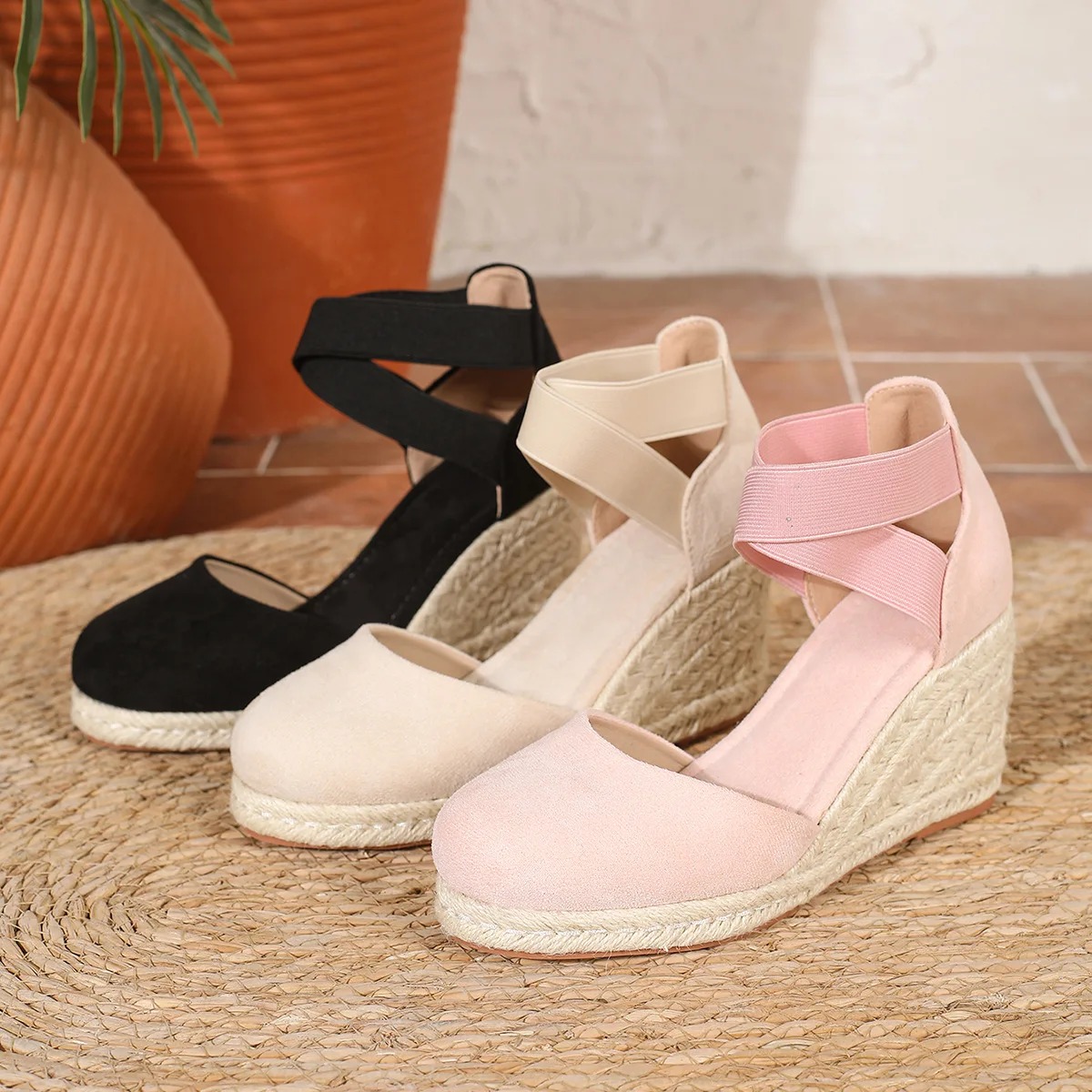 カバートゥ レディース エスパドリーユ ウェッジ サンダル  - Espadrille Wedge Shoes のレビューと価格