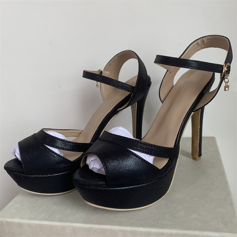 女性のためのハイヒールのグラディエーターサンダル,セクシーな - Metallic Heel Sandal のレビューと価格