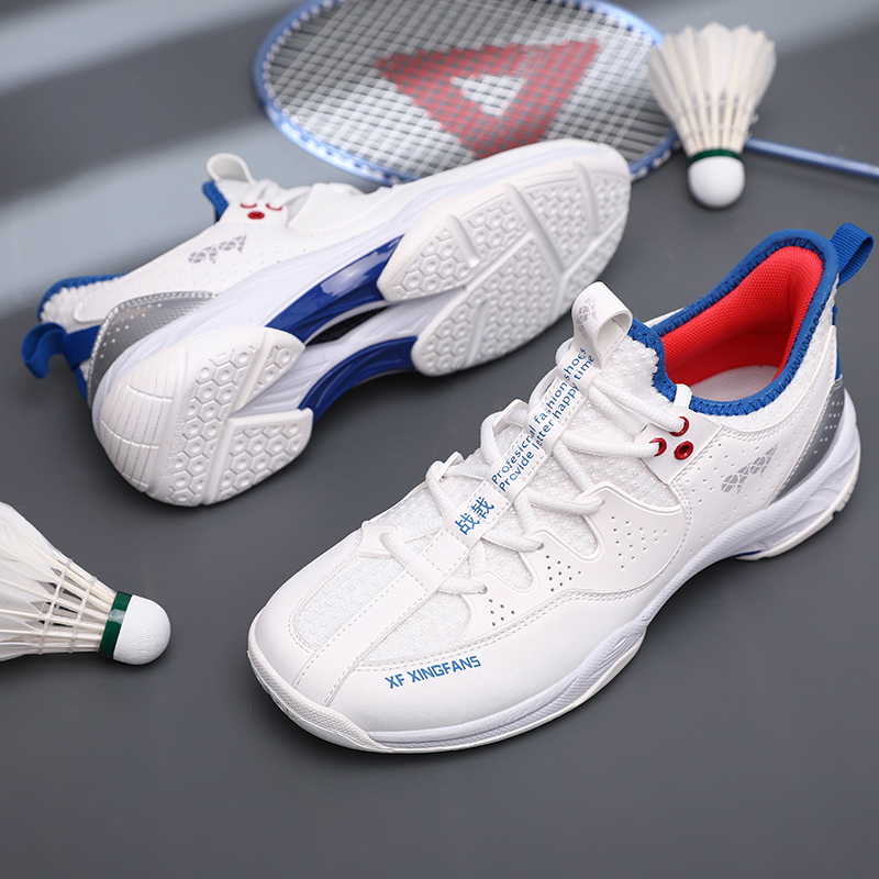 プロのバドミントンシューズ通気性のある滑り止め卓球シューズ男 - Women'S Shoes Volleyball のレビューと価格