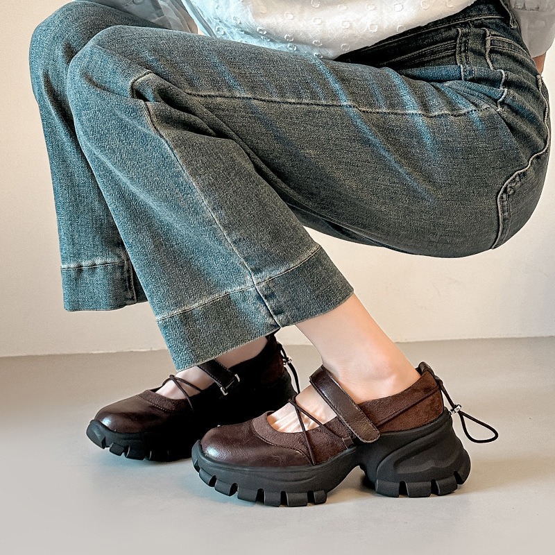 新しいレトロバレエメリージェーンシューズファッションソフトソ - Women Shoes Sandals のレビューと価格