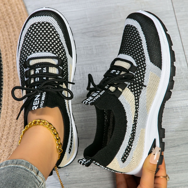 女性の靴ファッションカジュアルメッシュスニーカーアウトドアス - Women Shoes Running のレビューと価格