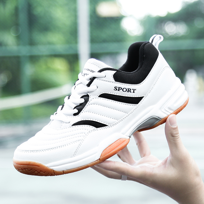 男女兼用 ローカット レースアップ 厚底 耐衝撃性 卓球 バ - Women'S Shoes Volleyball のレビューと価格