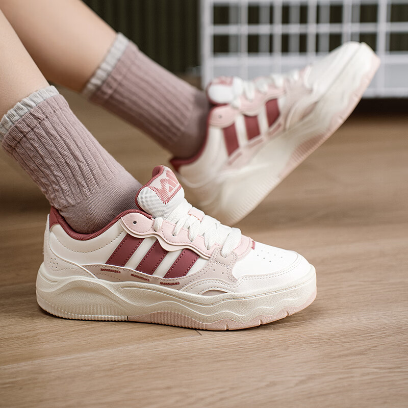 アディダス KH9028 レディース ロートップ プラットフ - Women'S Shoes Pink Adidas のレビューと価格