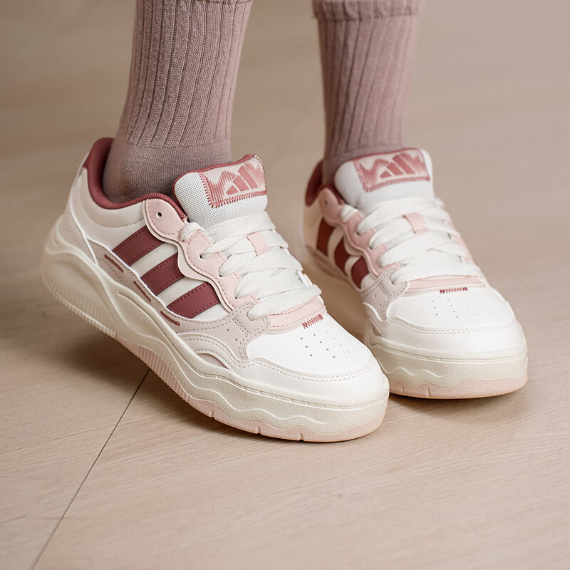 アディダス KH9028 レディース ロートップ プラットフ - Women'S Shoes Pink Adidas のレビューと価格