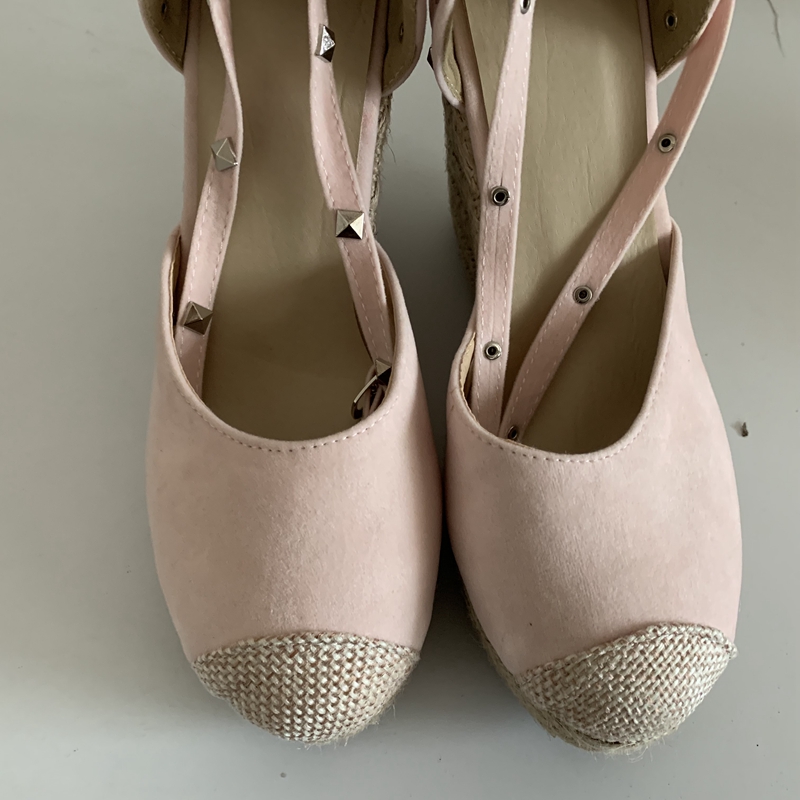 SIMLOVEYO エスパドリーユ女性ウェッジサンダルハイヒ - Espadrille Wedge Shoes のレビューと価格