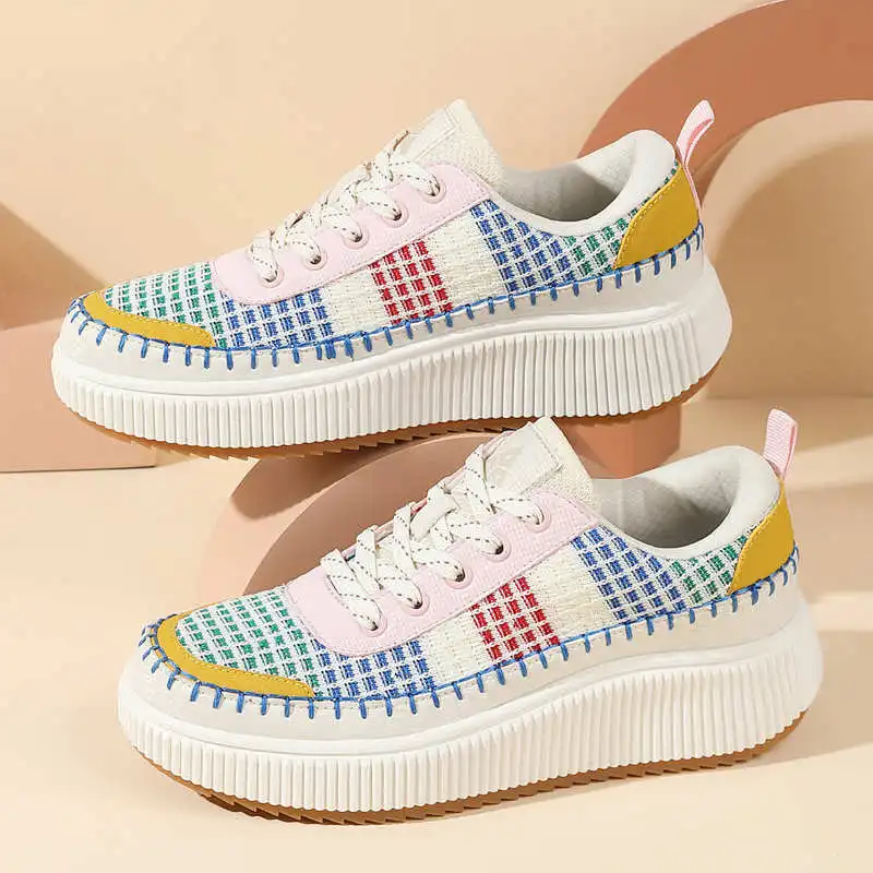 女性用スニーカー,高級ブランド,有名ブランド,秋 - Women Shoes Brown Colour のレビューと価格