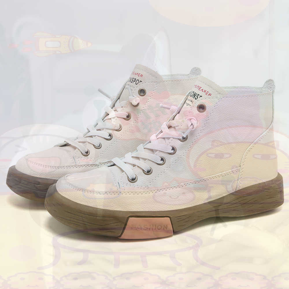 ハイトップ ハイカットはスケートボード ホーム シューズ女性 - Women Shoes Brown Colour のレビューと価格