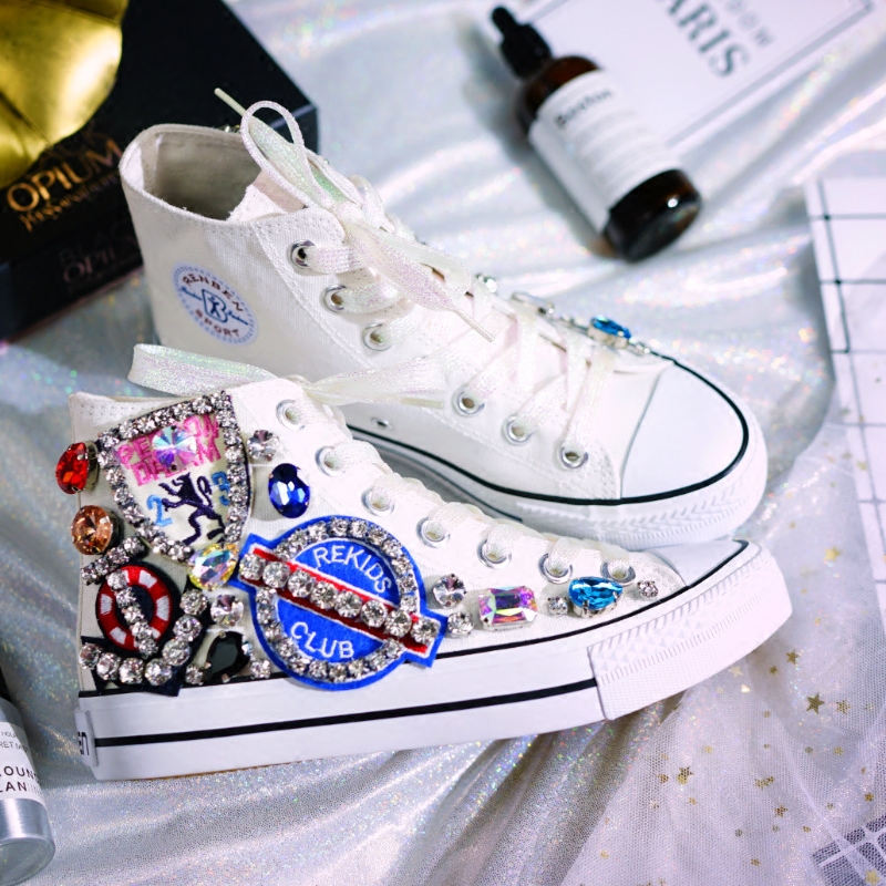 女性用キャンバスシューズ,手作りスニーカー,フラットソール, - Women Shoes Ysl のレビューと価格