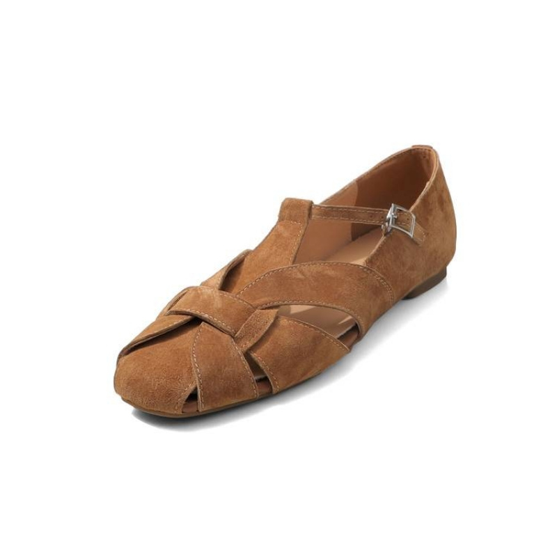 快適なレトロスタイル、通気性抜群、軽量、スクエアトゥ、大きい - Women'S Shoes In Wide Width のレビューと価格