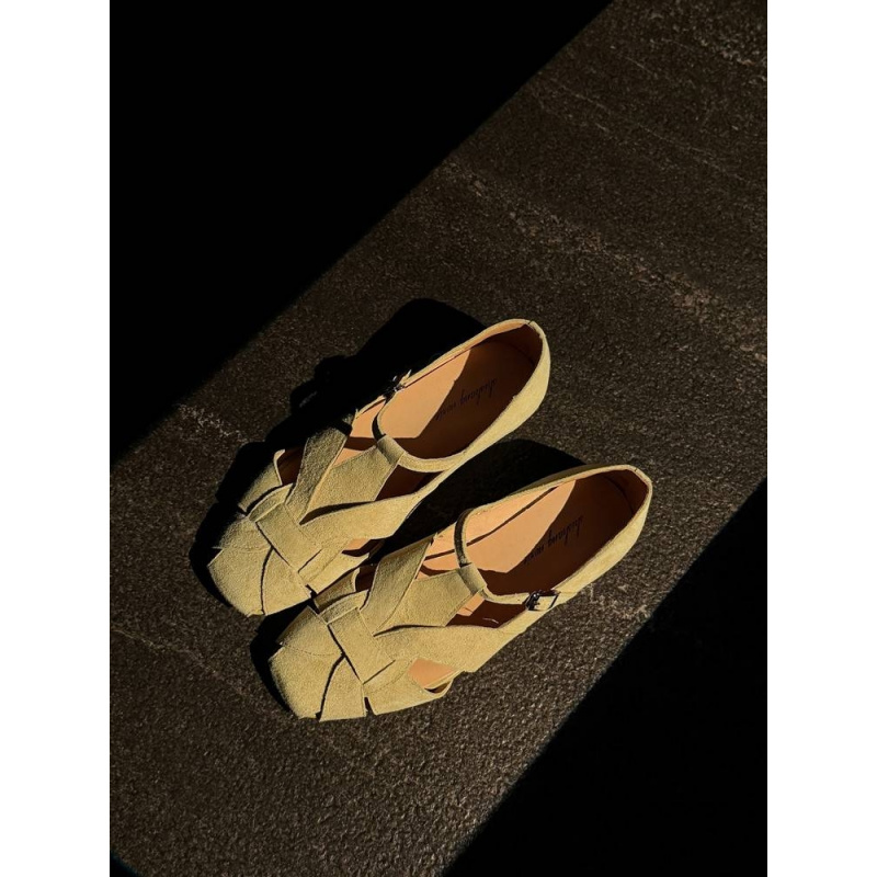 快適なレトロスタイル、通気性抜群、軽量、スクエアトゥ、大きい - Women'S Shoes In Wide Width のレビューと価格