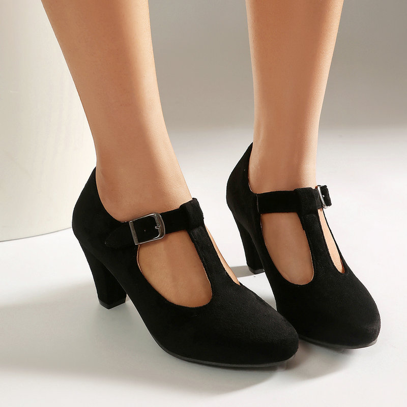T ストラップ メリージェーン シューズ女性フェイクスエード - Women'S Xti Shoes のレビューと価格
