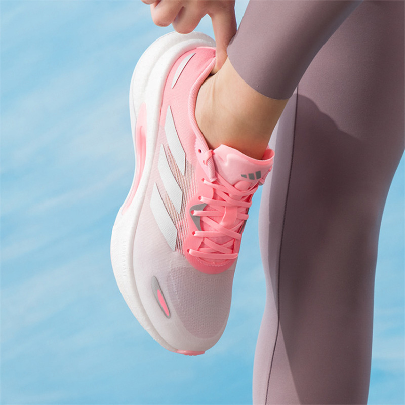 アディダス グラデーション ピンク ホワイト クッション ラ - Women'S Shoes Pink Adidas のレビューと価格