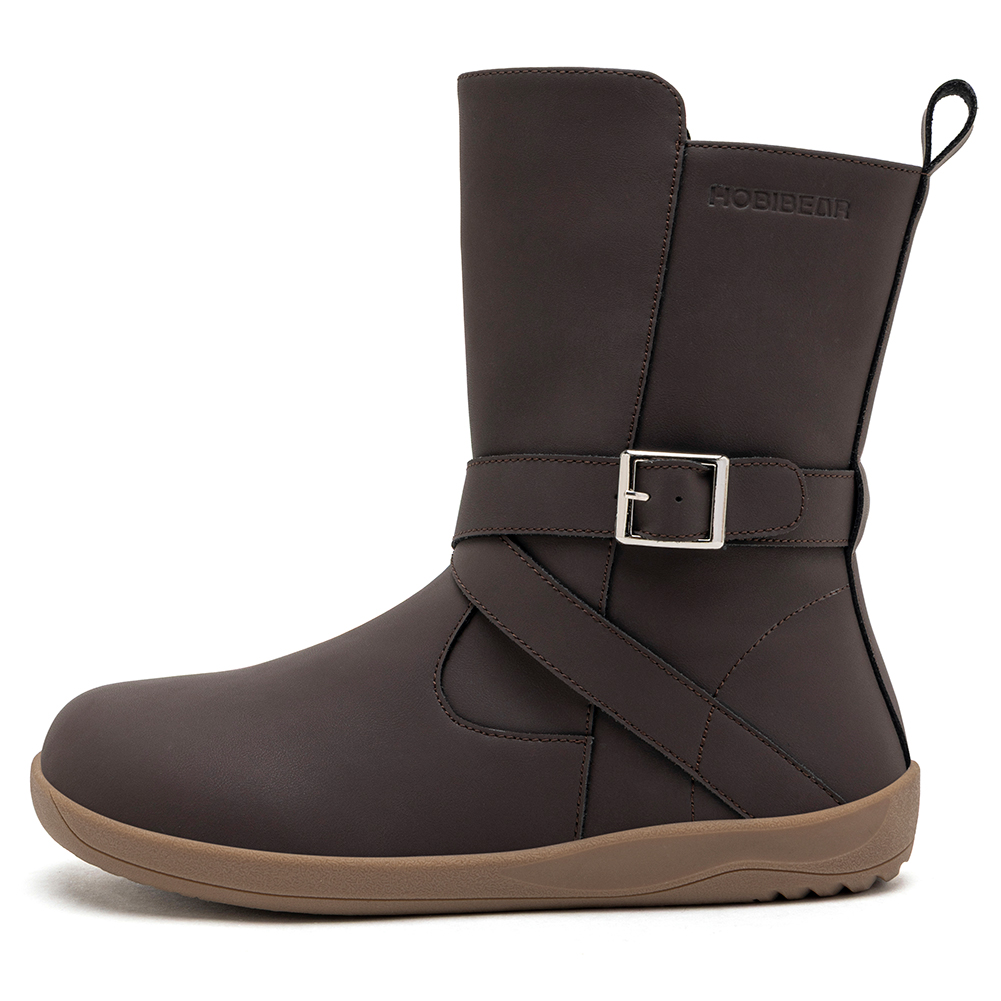 HOBIBEAR ワイド幅ベアフットブーツ レディース 人工 - Women'S Shoes In Wide Width のレビューと価格