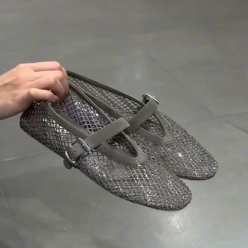 中空ラインストーンバオトウサンダル レディース 2026年新 - Women Shoes Sandals のレビューと価格