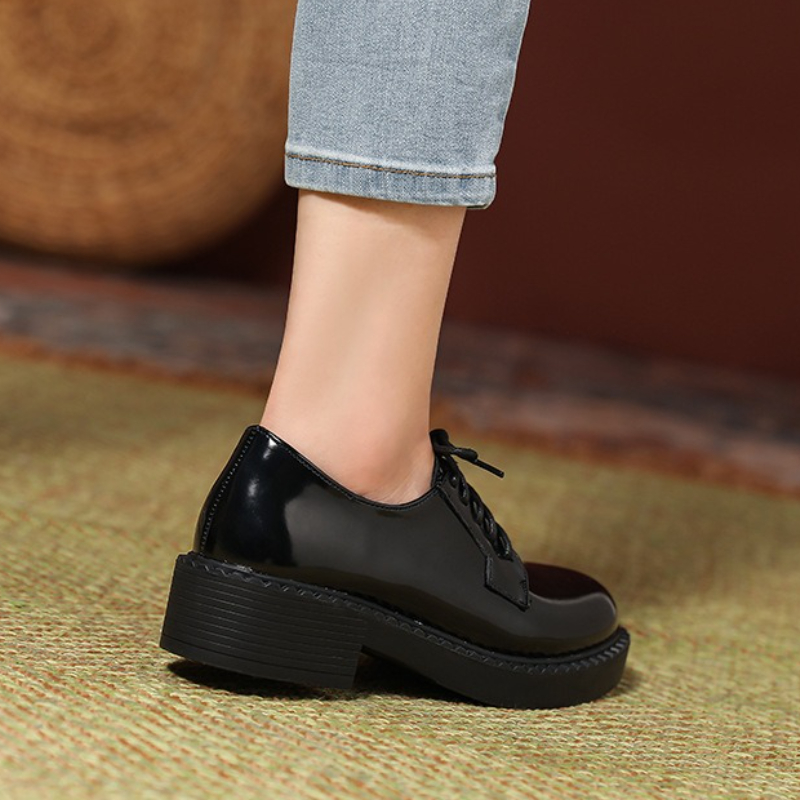 高級婦人用オックスフォードシューズ、本革クラシックビジネスド - Oxford Lace Up Women のレビューと価格