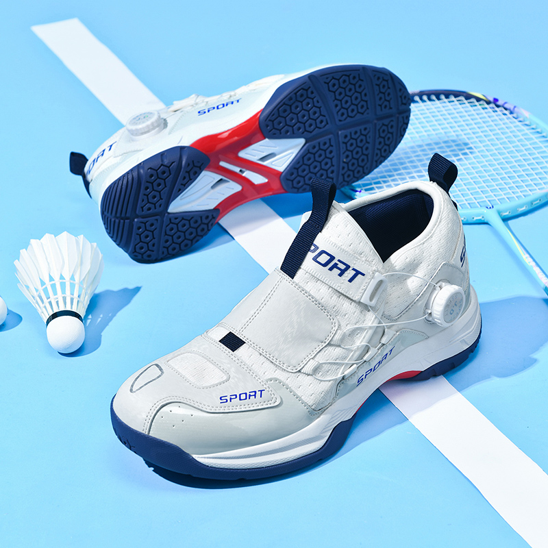 新しいプロフェッショナル男性バドミントンシューズ男性スニーカ - Women'S Shoes Volleyball のレビューと価格