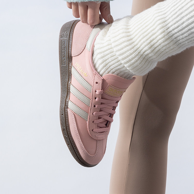 アディダス JI2646 女性用ローカットスニーカー レザー - Women'S Shoes Pink Adidas のレビューと価格